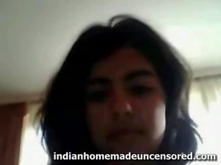 Desi honey showing her big tits